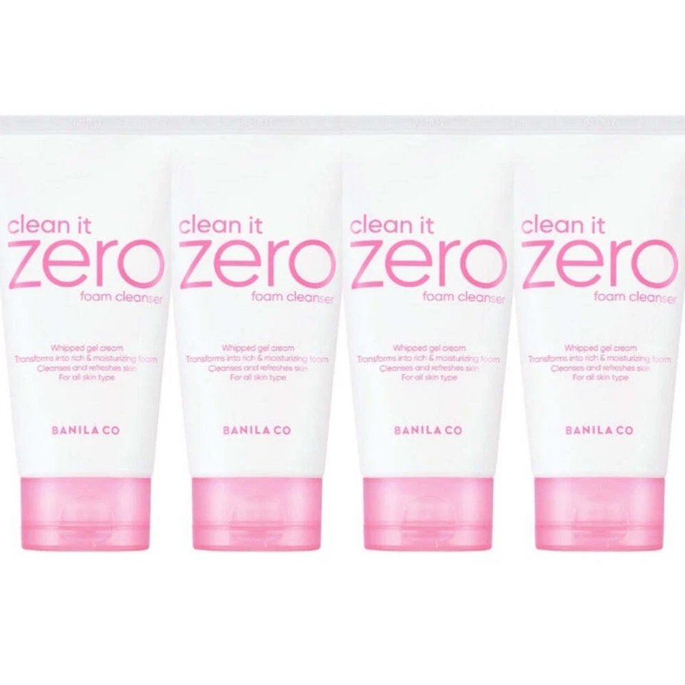 Limpiador en espuma BANILA CO Clean It Zero 150 ml*4 piezas - ENVÍO GRATUITO Foto 1 de 1