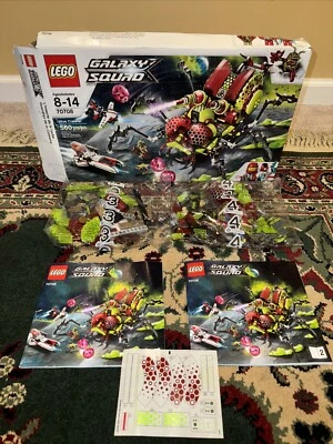 LEGO Galaxy Squad 70708 Hive Crawler Retired Bags 3 and 4 SEALED Missing 1 & 2 - Image 1 of 4