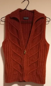 Womens Vest "Merinosnug" size S, Rust, Marvellous! - Picture 1 of 9