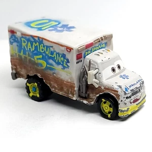 Disney Pixar Cars 3 Dr. Damage Rambulance 5 Krankenwagen Die-Cast Mattel Spielzeug - Bild 1 von 10