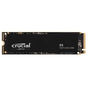 Crucial P3 2 TB SSD - Steckkarte - M.2 - NVMe - PCIe 3.0 x 4 - schwarz - Bild 1 von 2