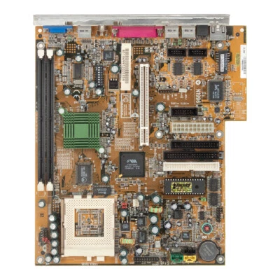 Mainboard MSI MS-5186 MS5186 VER:1 Socket 7 SDRAM PCI LPX - Image 1 of 3