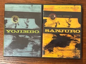 Akira Kurosawa DVD 2-Disc Set Yojimbo & Sanjuro Criterion Collection - Picture 1 of 6