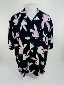 PLAYBOY / PACSUN - NEW w TAG - BUNNY PRINT Mens L Shirt - Picture 1 of 5