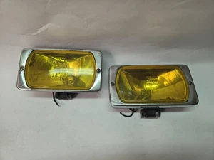 Auto Epoca Coppia Fendinebbia Gialli Cibie Iode 95 - Picture 1 of 5