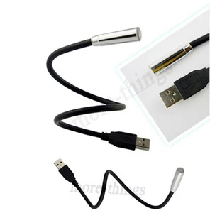 Lámpara USB para PC Computadora 1LED Lámpara Luz Portátil Portátil Flexible - Imagen 1 de 1
