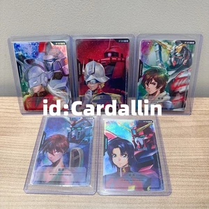 Gundam Card Game Chinese Resource Tokens RP Promo Holofoil set of 5 pcs - Bild 1 von 2