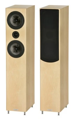 ASW CANTIUS 512 Nussbaum Hochglanz Aussteller Standlautsprecher UVP 1.049,00 Stü - Bild 1 von 2