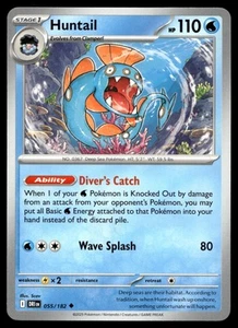Huntail 055/182 Pokemon Sv10: Destined Rivals Non Holo - Picture 1 of 2