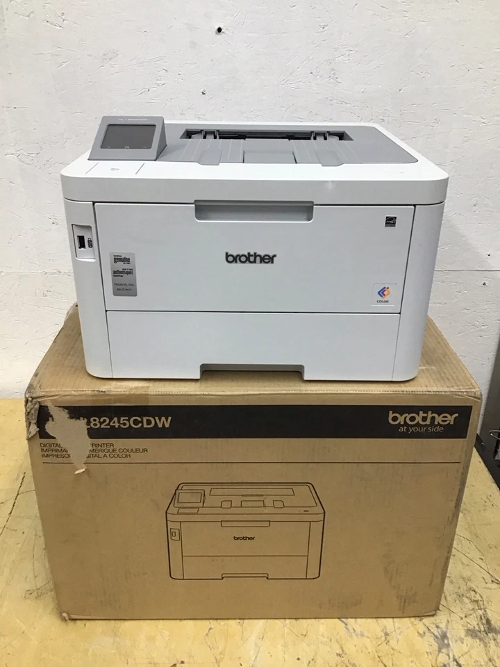 Brother Color Printer Duplex Wireless Networking READ HLL8245CDW - Image 1 of 4