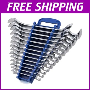 Essential 14-Piece SAE Wrench Set with Dual Size Marking - Picture 1 of 8