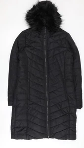 Regatta Women's Black Puffer Coat Size 12 - Picture 1 of 12