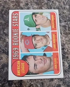 Vintage 1969 Topps Card #597 High ROLLIE FINGERS Set Break NO Creases HOF Rookie - Bild 1 von 2