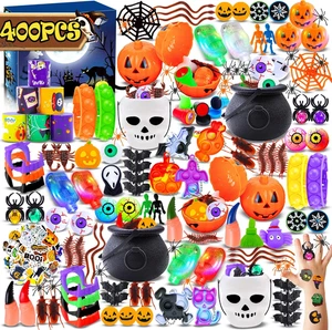 400 piezas de regalos de fiesta de Halloween para niños, juguetes a granel, premio de aula, bolsa de regalos S - Imagen 1 de 6