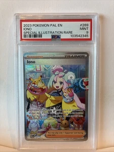 2023 POKEMON PAL EN-PALDEA EVOLVED SPECIAL ILLUSTRATION RARE #269 IONO PSA 9 - Picture 1 of 3