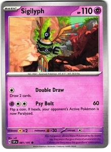 Sigilyph 81/191 Pokemon SV: Surging Sparks - Picture 1 of 3
