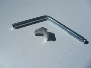 jockey wheel clamp handle & pad fits some ifor williams, knott. avonride m16 - Picture 1 of 2