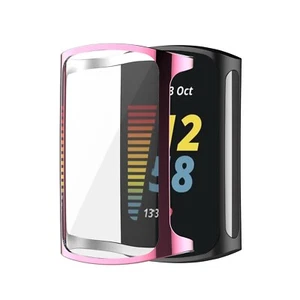 For Fitbit Charge 5 Watch Case Screen Protector TPU Full Wrap Around Cover Case - Photo 1 sur 11