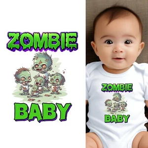 Body de bebé - Ropa de bebé zombie para bebés niños y niñas - Imagen 1 de 8