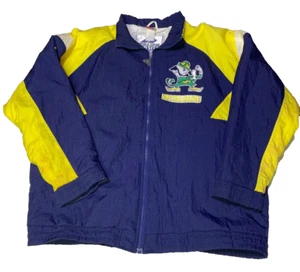 Vintage Notre Dame Fighting Irish Jacket Apex One Size XXL-XXXL Puffer - Bild 1 von 6