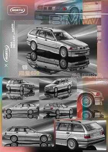 Mortal BMW E36 ALPINA B8 Diecast Coche Modelo Hobby Colección Miniatura Regalos 1:64 - Imagen 1 de 8