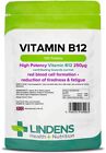 **lindens Vitamin B12 250mcg Tablets (120) High Potency For Tiredness & Fatigue