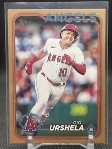 2024 Topps Series 2 Gold Boarder #'d /2024 #698 GIO URSHELA LA ANGELS - Bild 1 von 2
