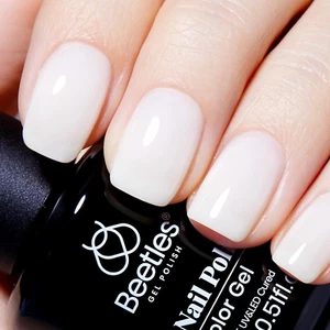 Beetles Neutral Gel Nail Polish 15Ml Milky White Jelly Gel Polish Set Nude Co... - Picture 1 of 1
