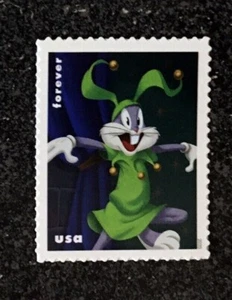 2020USA #5497 Forever Bugs Bunny - Jester - Single Stamp mint postage rabbit - Picture 1 of 1