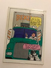 CB TALK 1977 FLEER Card #15; VF Citizen’s Band Radio 70’s craze; Bekins movers