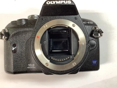 Cuerpo de cámara réflex digital Olympus E-410 10 MP solo con batería probada funcionando CON CARGADOR Foto 1 de 3
