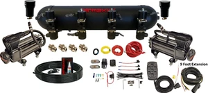 1/2" X-Series Fast Bag Air Management Kit for Air Ride Suspension - On Tank - Bild 1 von 24