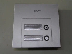 REV RITTER 003043208 DESIGN KLINGELTASTER 2 FAMILIENHAUS 868 Mhz -gebraucht- - Bild 1 von 2