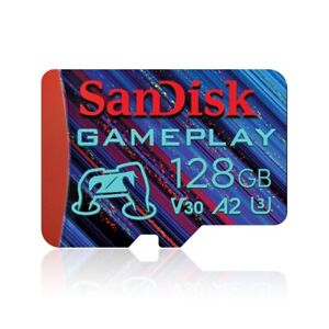 SanDisk 128GB GamePlay microSDXC Card for Mobile and Handheld Console Gaming