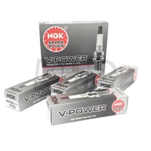 GENUINE NGK V-POWER SPARK PLUGS [4 PACK] - FOR HONDA B16A B16A2 VTEC - Picture 1 of 1