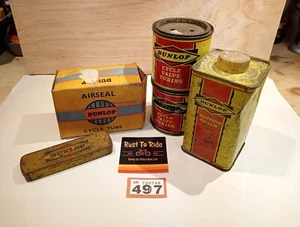 Vintage Bicycle Collection Of Dunlop Items #497 - Picture 1 of 7