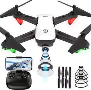 Drone with Camera for Adults, SANROCK 1080P HD FPV WiFi Drones for Kids Beginner - Picture 1 of 5