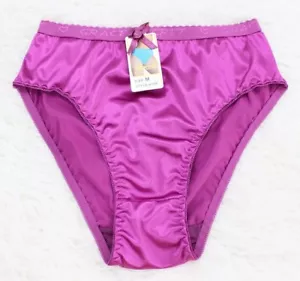 M12 vintage grace mutandine bikini liquido raso bagnato nylon lucido taglia L XL 3XL - Foto 1 di 5