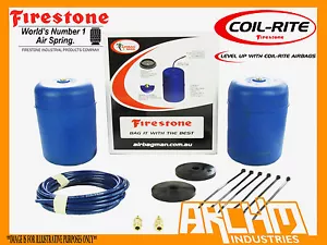 REAR FIRESTONE COIL RITE AIR SUSPENSION ASSIST BAGS FOR TOYOTA FJ CRUISER - Picture 1 of 4
