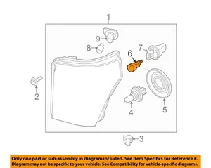 FORD OEM-Exterior Bulb YR3Z13466AD - Picture 1 of 2