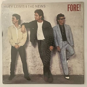 Huey Lewis & The News - Fore! - Vinyl Record Classic Rock Pop Rock 80s - Picture 1 of 4