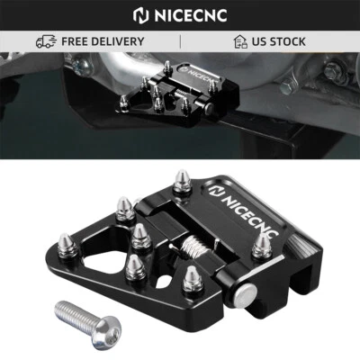 CNC Folding Rear Brake Pedal Lever Tip For Yamaha YZ 125 250 125X 250X 2020-2023 - Image 1 of 4