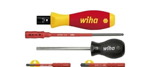 Wiha Torque Screwdriver PlusMinus Pozidrive 0.8 To 5.0Nm 5pcs VDE Electric 38074 - Picture 1 of 3