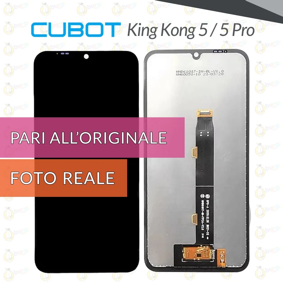 DISPLAY CUBOT KING KONG 5 / 5 PRO SCHERMO LCD VETRO TOUCH SCREEN KINGKONG - Immagine 1 di 1