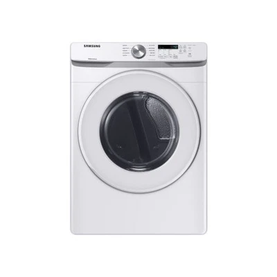 Samsung DVE45T6000W 27" White Front Load Electric Dryer NIB #110250  BFSALE - Image 1 of 2