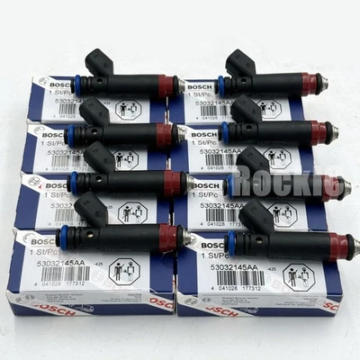 8X 0280155849 Fuel Injectors For 01-07 Dodge Dakota Durango Ram 1500 4.7L V8 NEW - Imagem 1 de 4