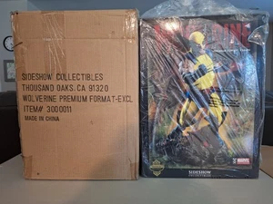 NEW NEVER DISPLAYED Sideshow EXCLUSIVE Wolverine Premium Format Statue #/700 - Picture 1 of 17