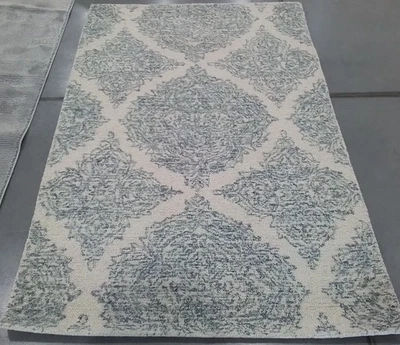 Tapete com defeito marfim/azul 4'-0" x 6'-0", preço reduzido 1172778020 ABT346M-4 - Imagem 1 de 4