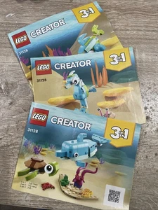 LEGO Creator Dolphin and Turtle Building Set (31128) - Picture 1 of 2