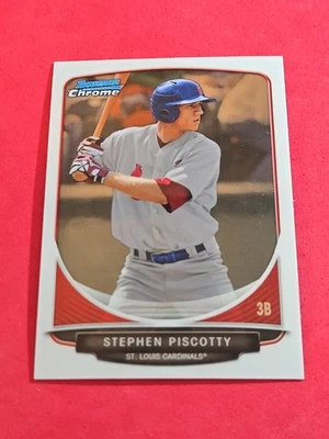 2013 Stephen Piscotty 新秀 RC Bowman Chrome #BCP52 — 第 1/2 张图片